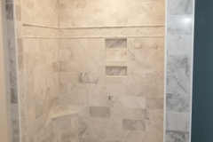 Custom Marble Shower