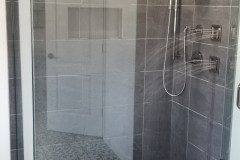 Custom shower with body jets